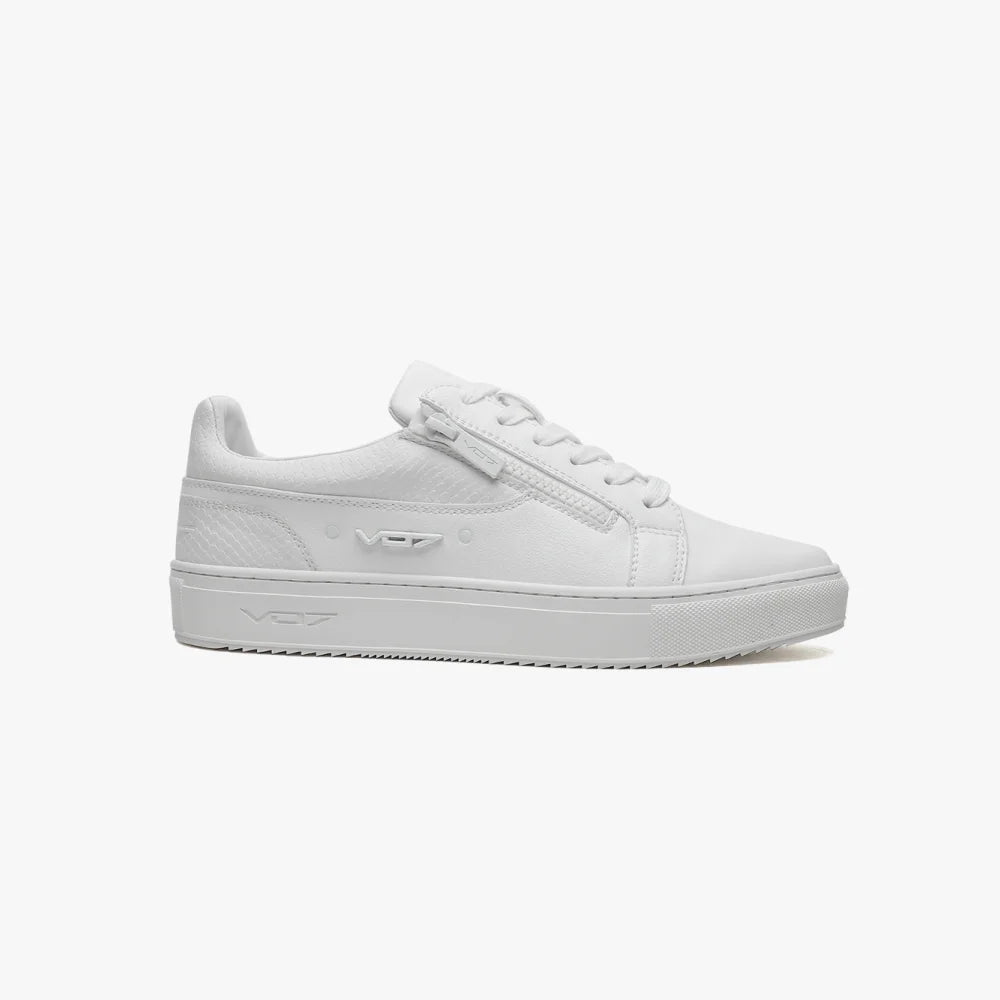 V 07 ROMA SNAKE WHITE SNEAKERS BLANC 1