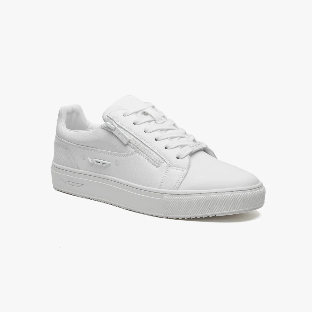 V 07 ROMA SNAKE WHITE SNEAKERS BLANC 2