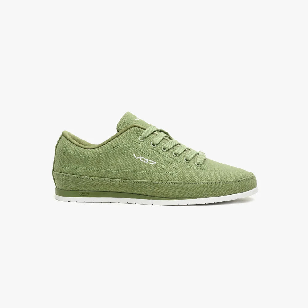 V 07 YACHT 10 KAKI SNEAKERS ELÉGANCE VERT 1