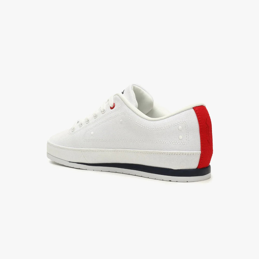 V 07 YACHT 10 WHITE SNEAKERS ELÉGANCE ROUGE 3