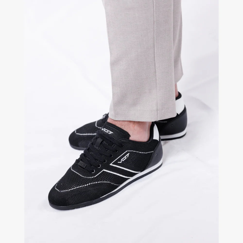 V 07 YACHT 7 BLACK SNEAKERS ELÉGANCE NOIR 7