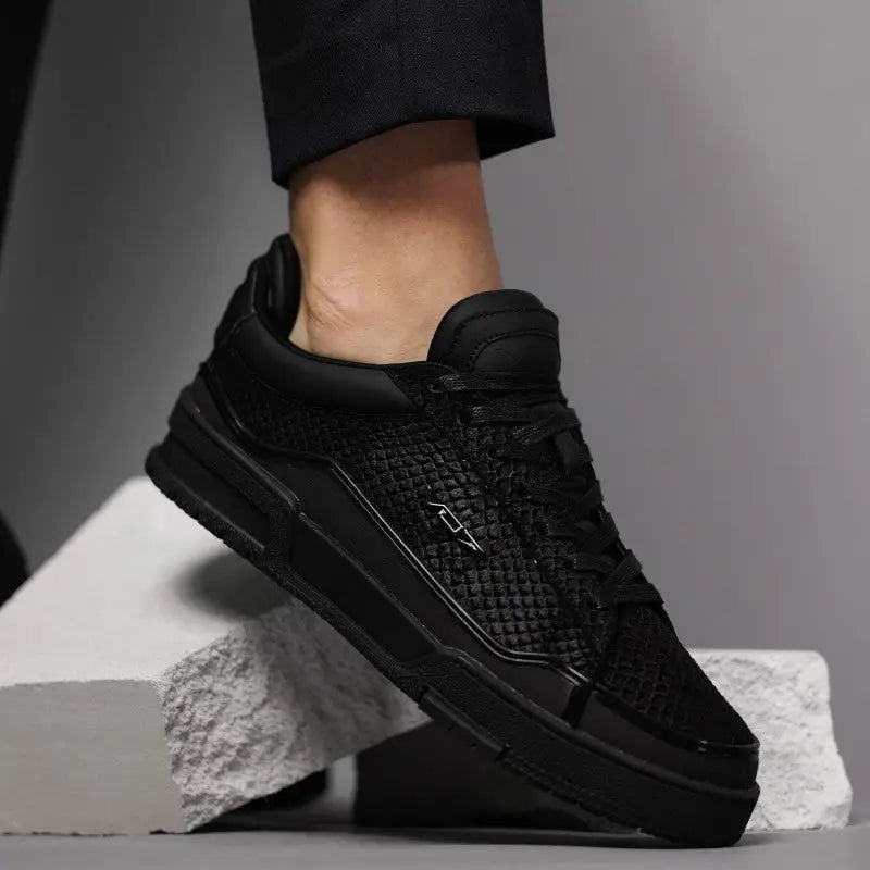 VO7 Sneakers Cosmo Python Noir Sneakers Homme