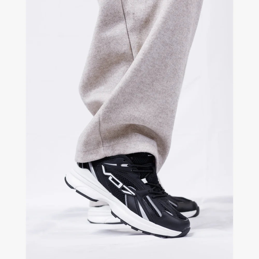 V 07 K SEVEN BLK SNEAKERS STREET BLANC 2