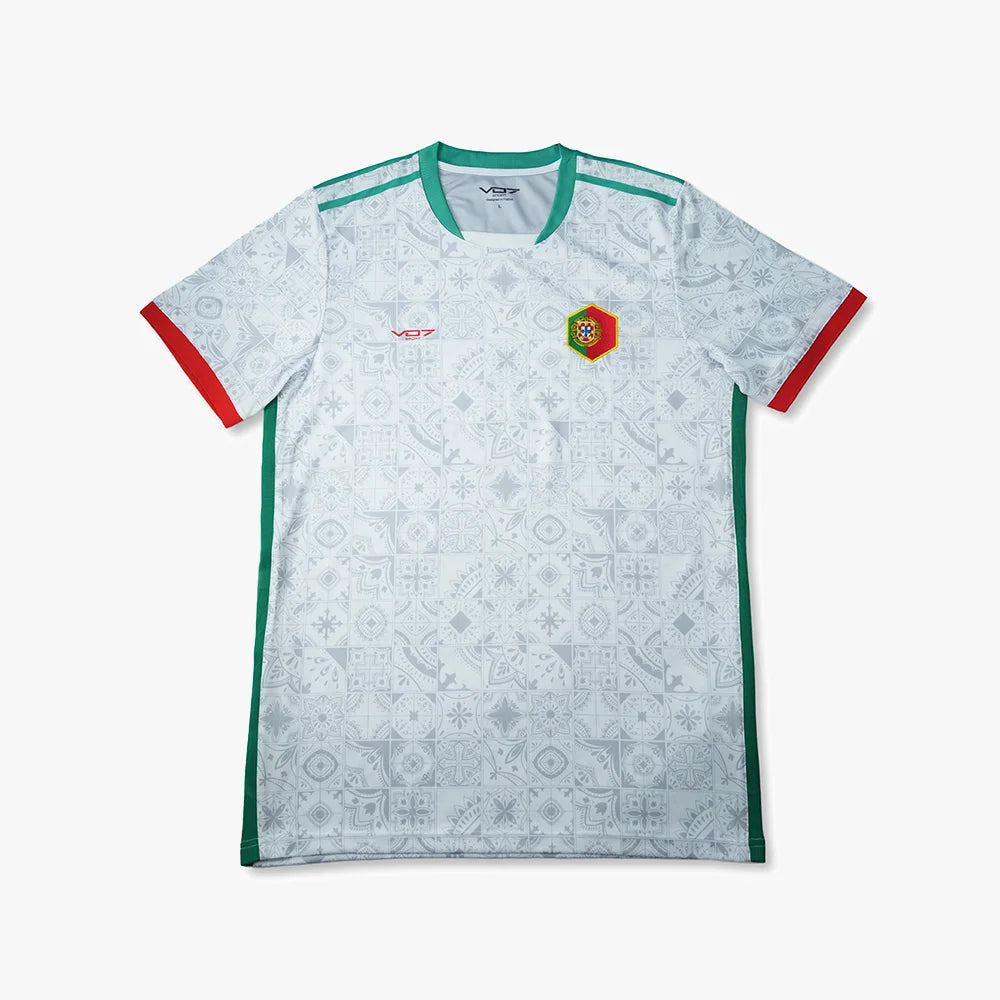 V 07 MAILLOT PORTUGAL WHITE T-SHIRT BLANC 1