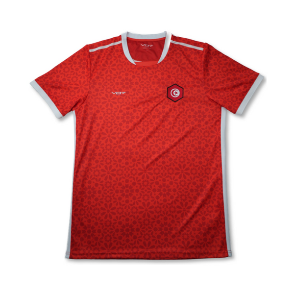 Maillot Tunisie Red - T-shirt