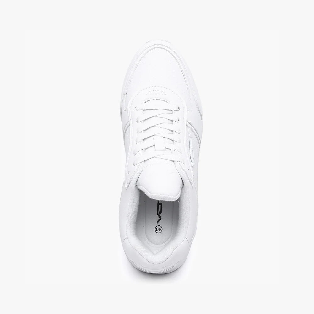 V 07 MILAN PUR WHITE SNEAKERS BLANC 4