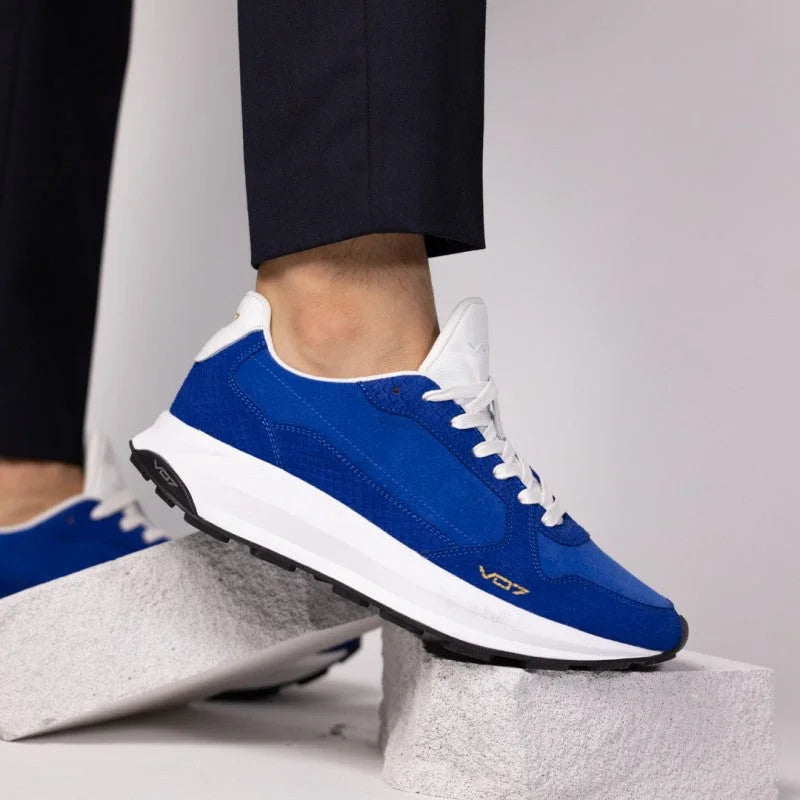 Oran Python Blue - Sneakers