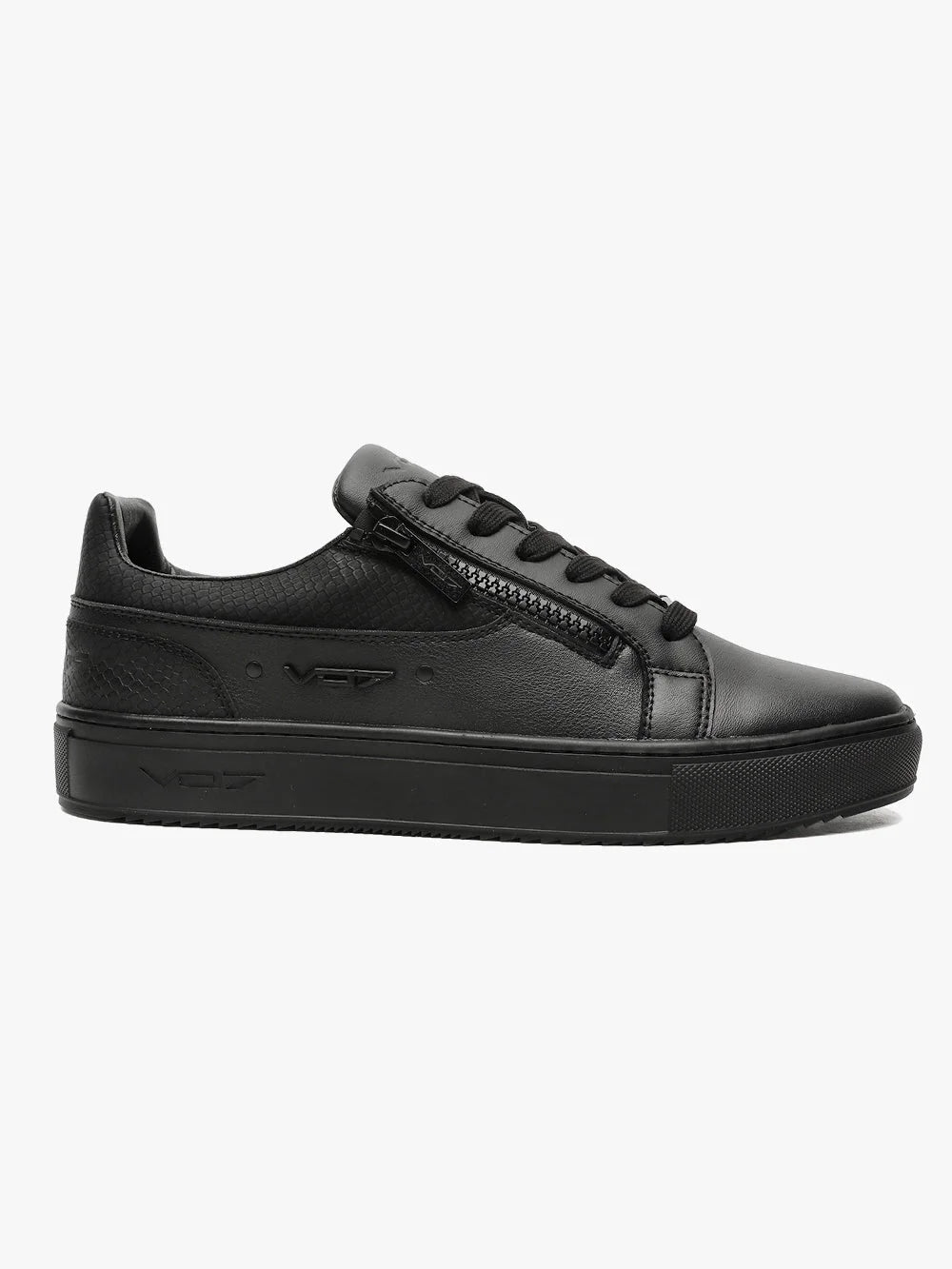 V 07 ROMA SNAKE DARK SNEAKERS NOIR 1