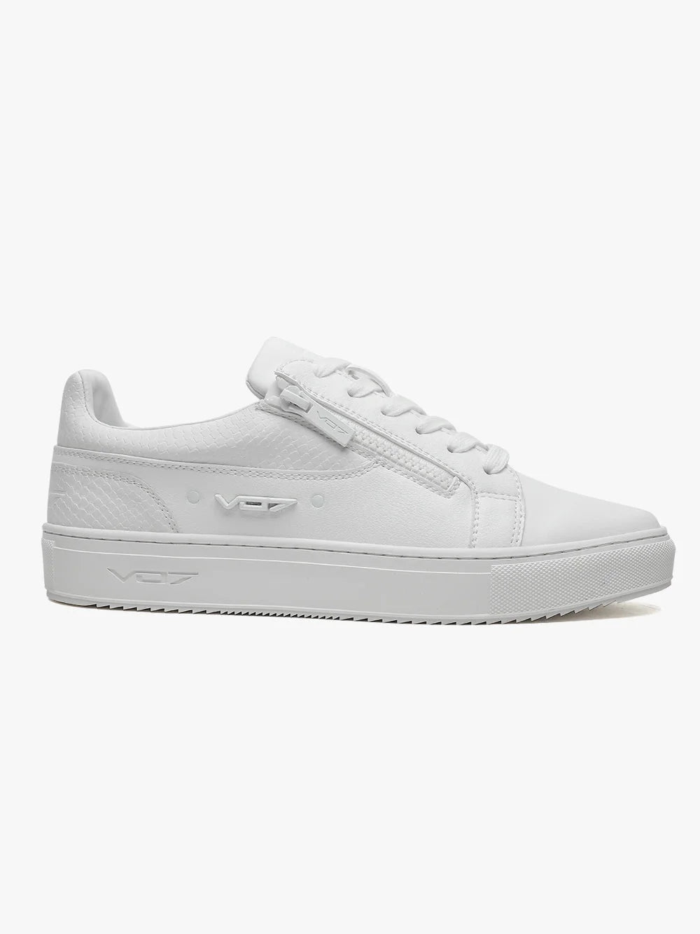 V 07 ROMA SNAKE WHITE SNEAKERS BLANC 1