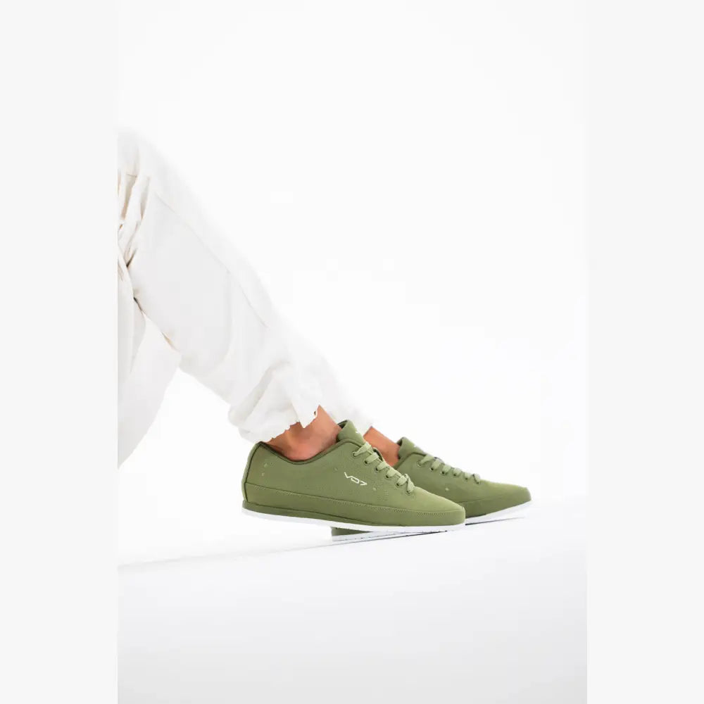 V 07 YACHT 10 KAKI SNEAKERS ELÉGANCE VERT 6