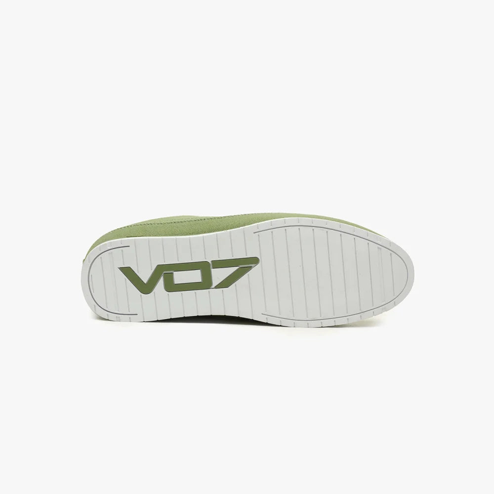 V 07 YACHT 10 KAKI SNEAKERS ELÉGANCE VERT 4