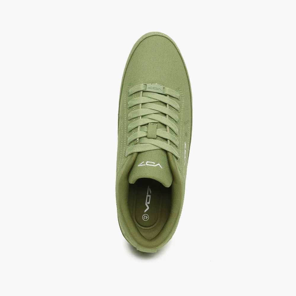 V 07 YACHT 10 KAKI SNEAKERS ELÉGANCE VERT 5
