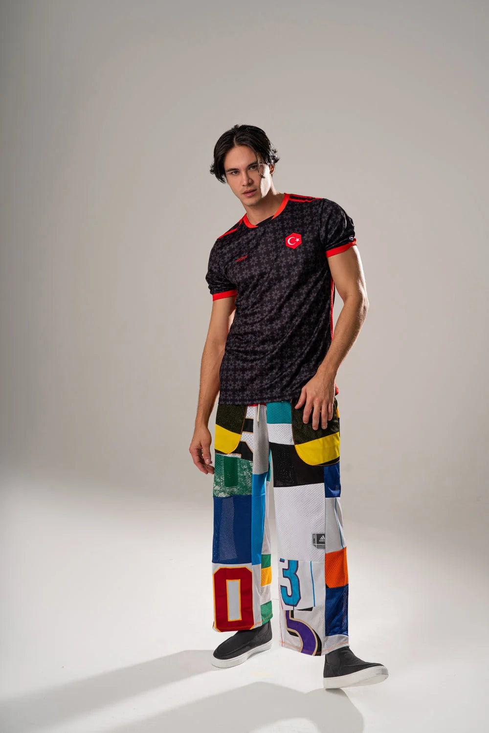 MAILLOT TURQUIE BLACK - T-shirt