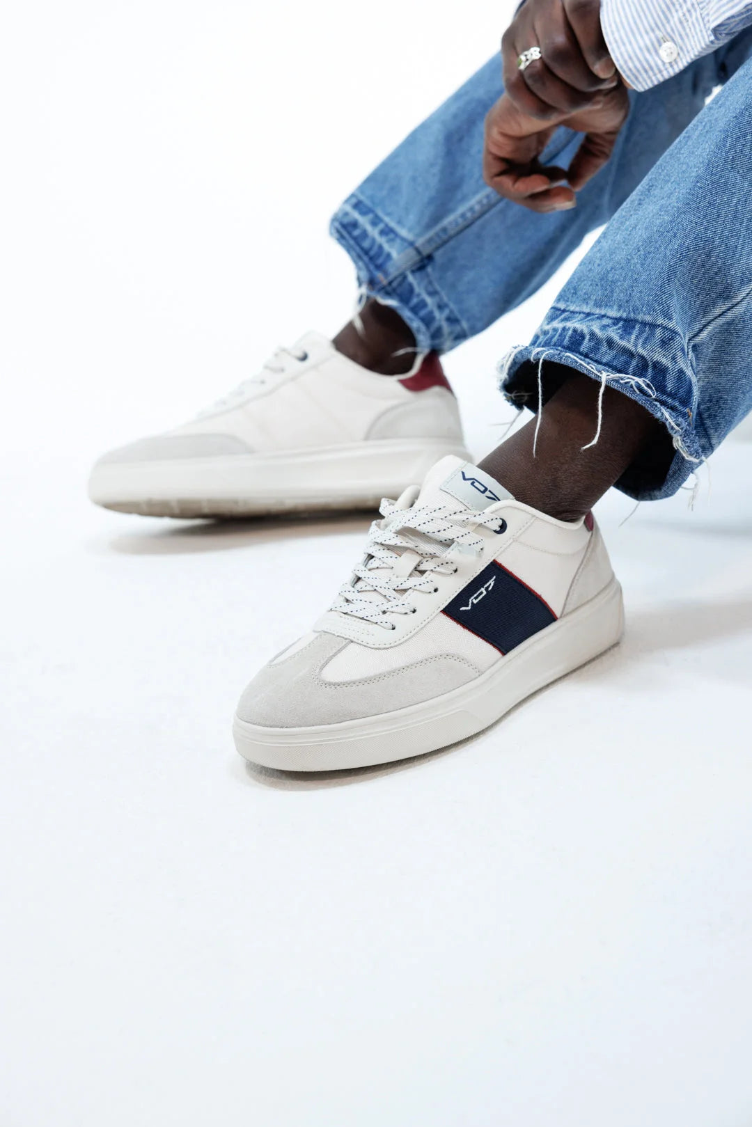 V 07 DIEGO BEIGE SNEAKERS ELÉGANCE BEIGE 3