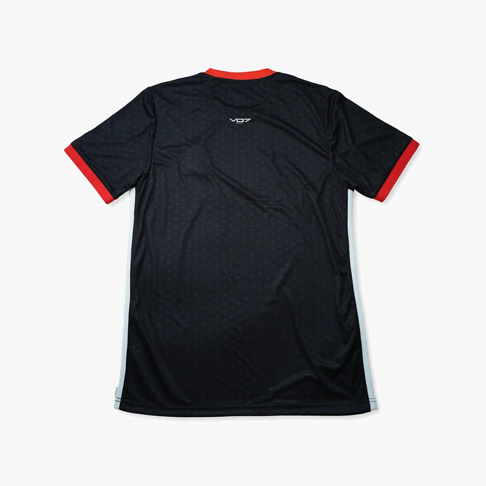 V 07 MAILLOT JAPON BLACK T-SHIRT NOIR 2