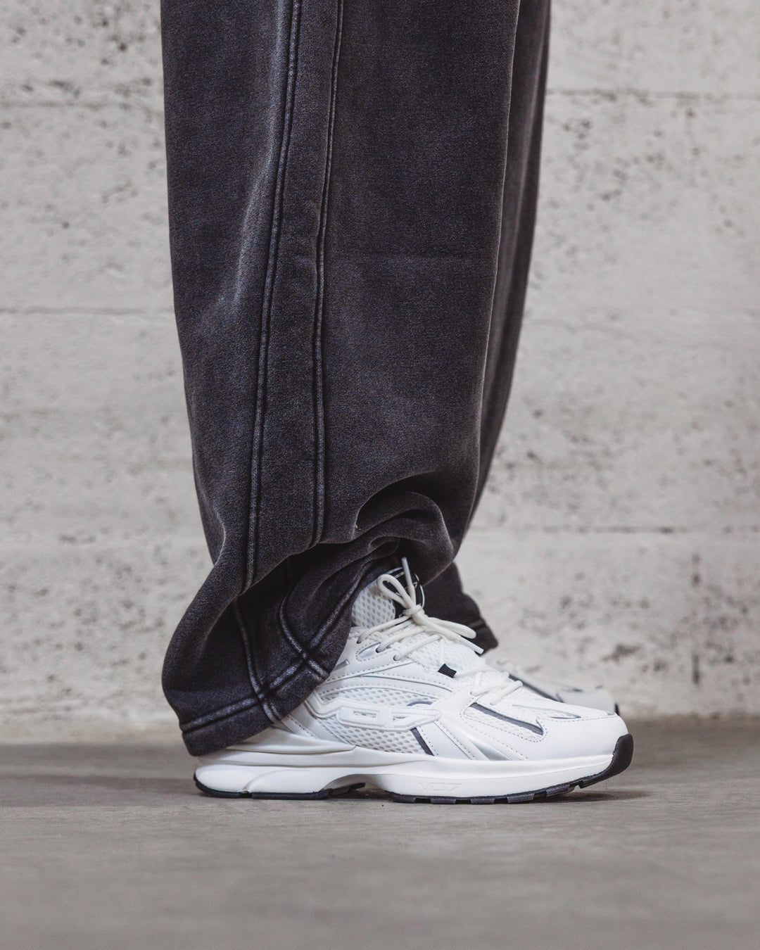 V 07 K SEVEN WHITE SNEAKERS STREET BLANC 8