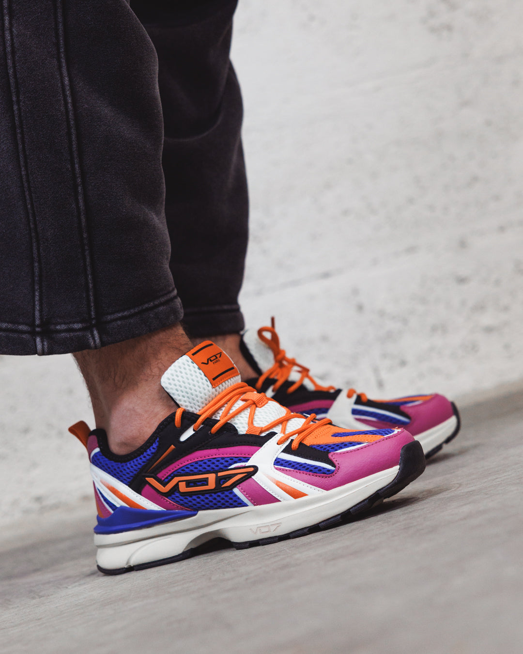V 07 K SEVEN 247 SNEAKERS STREET BLANC 7