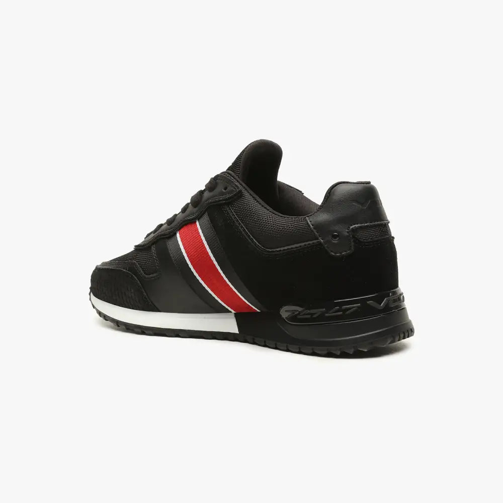 Baskets homme V07 Milan Flag Black – Accents colorés, modernes et premium