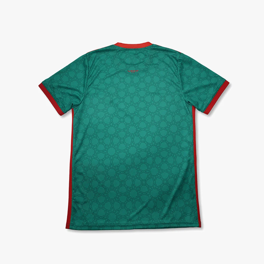 V 07 MAILLOT MOROCCO GREEN T-SHIRT VERT 2