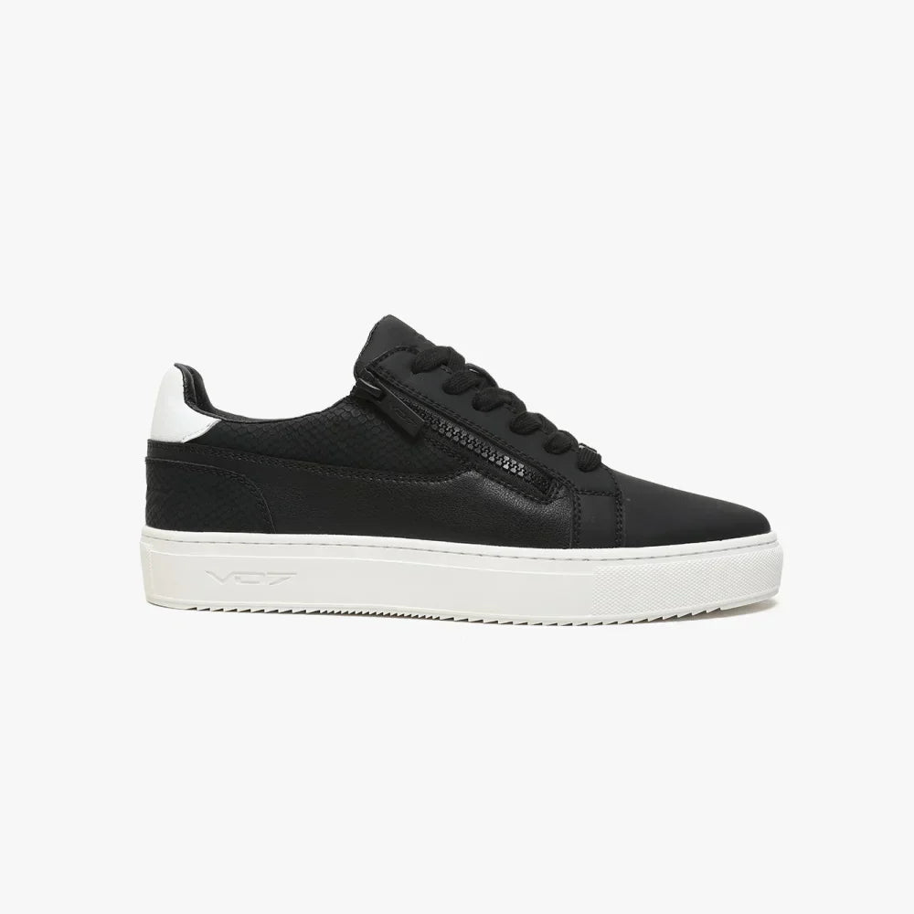 V 07 ROMA SNAKE BLACK SNEAKERS NOIR 1
