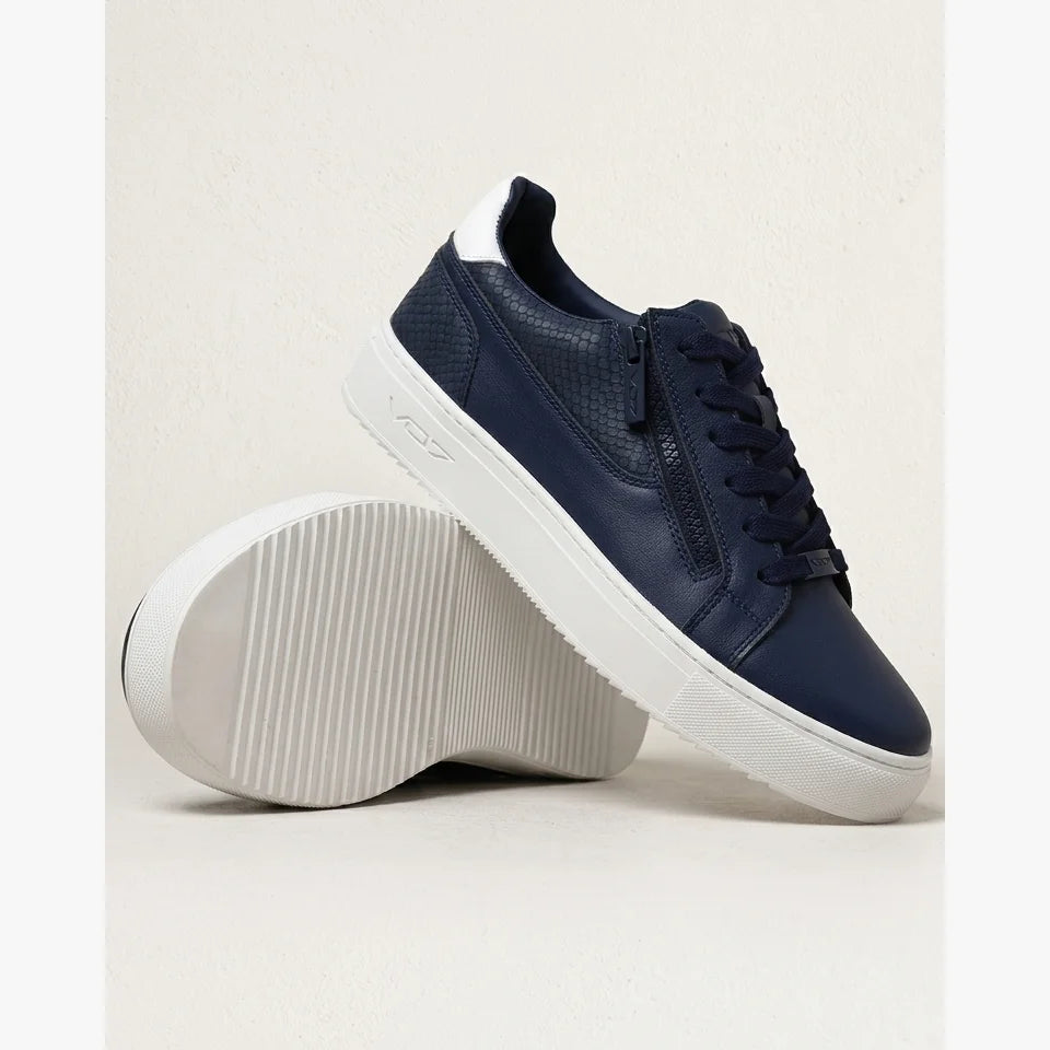 V 07 ROMA SNAKE NAVY SNEAKERS MARINE 6