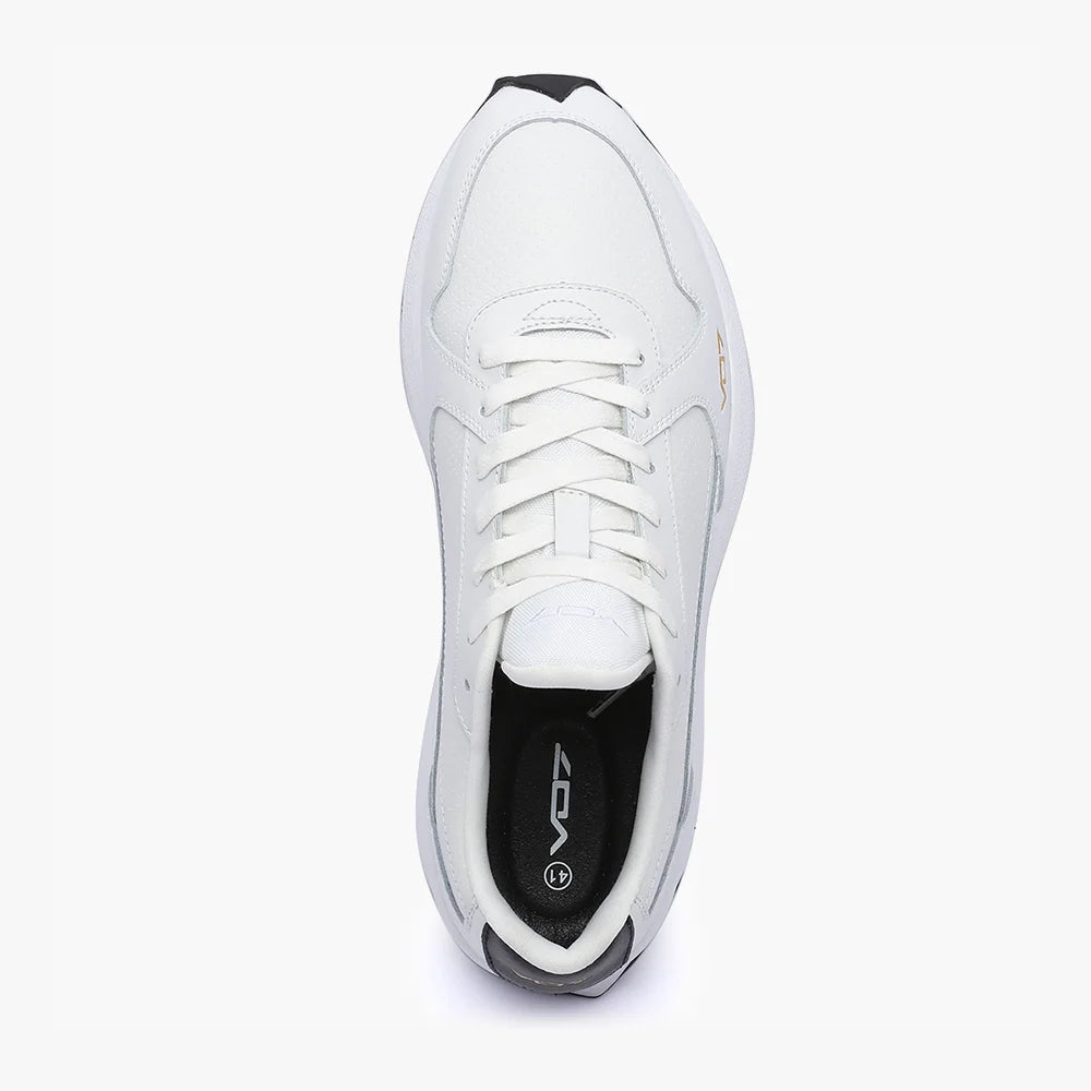 V 07 ORAN CUIR BLANC SNEAKERS BLANC 4
