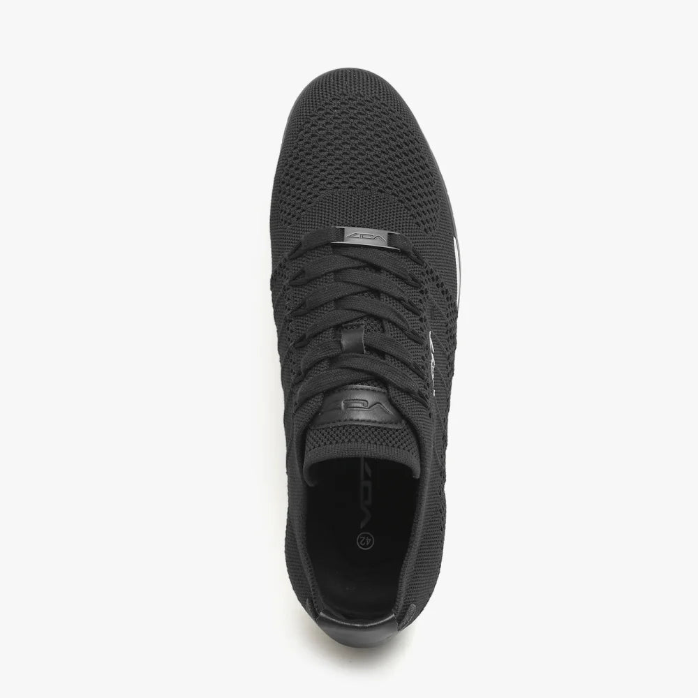 V 07 YACHT KNIT BLACK SNEAKERS NOIR 4