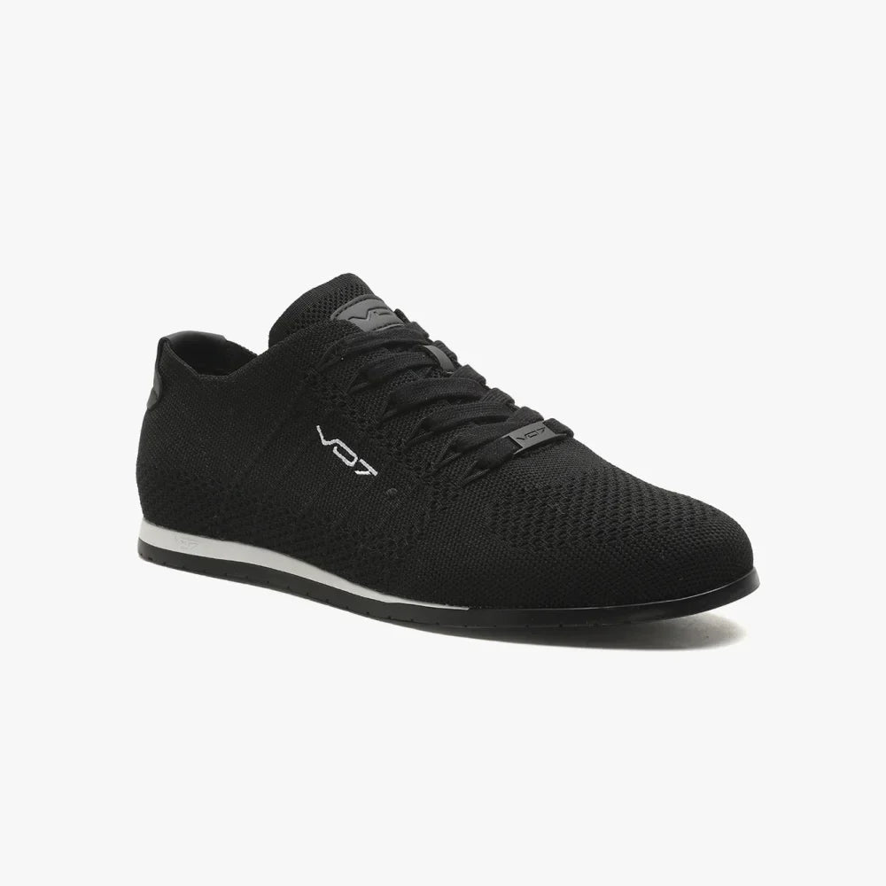 V 07 YACHT KNIT BLACK SNEAKERS NOIR 2