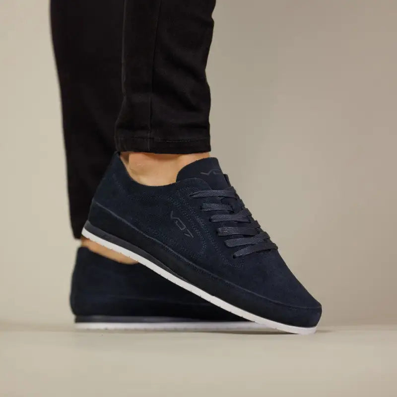 Yacht Suede Navy - Chaussures